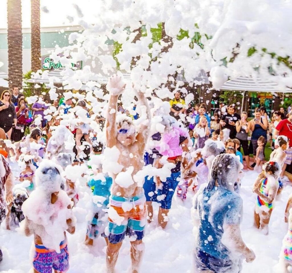 freddy frog's foam party little kids